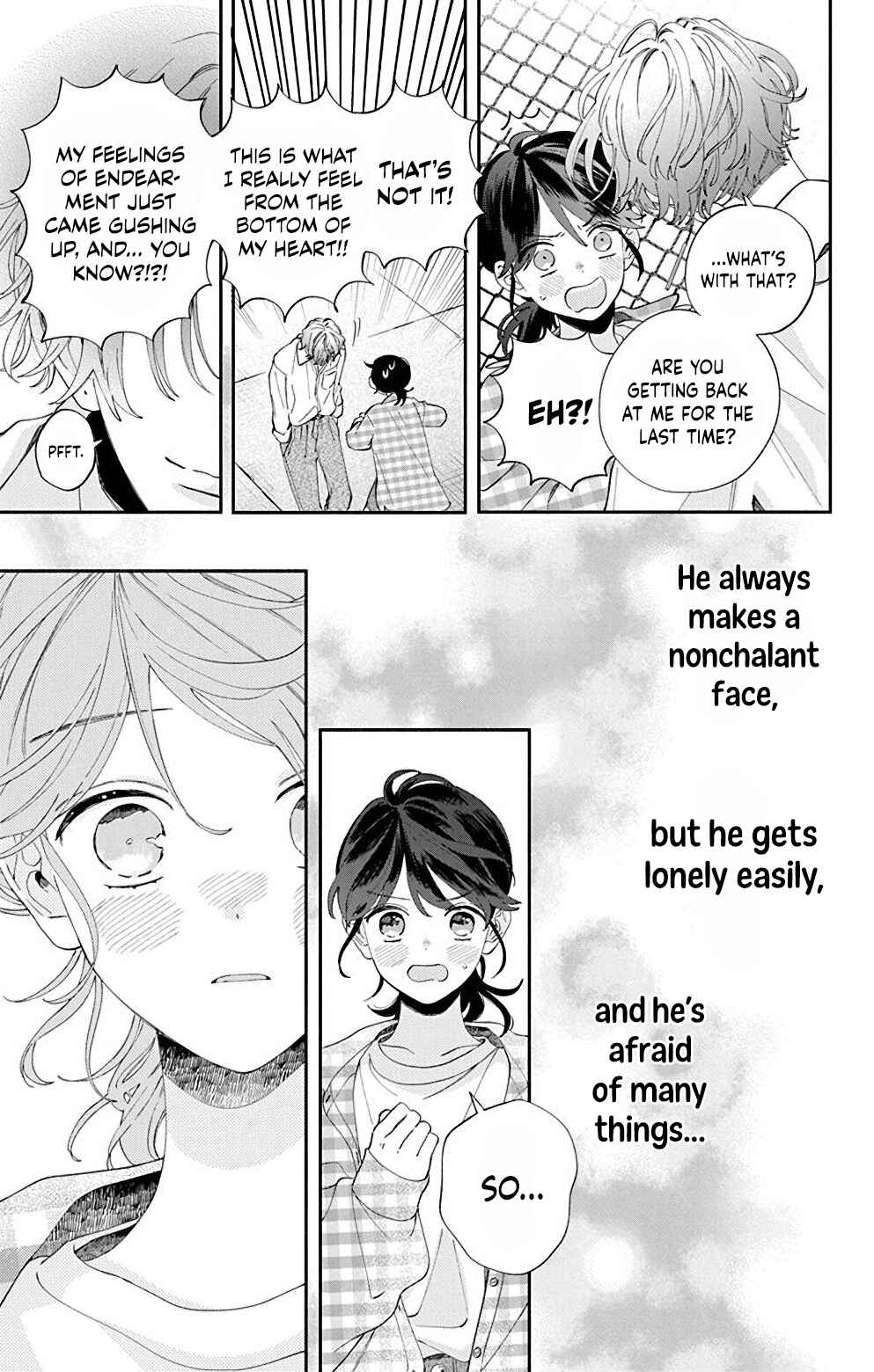 Page 32 Chapter 4 Kao Dake ja Suki ni Narimasen