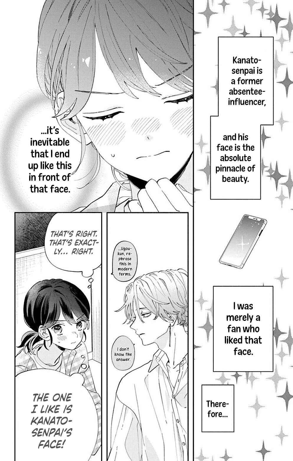 Page 9 Chapter 4 Kao Dake ja Suki ni Narimasen