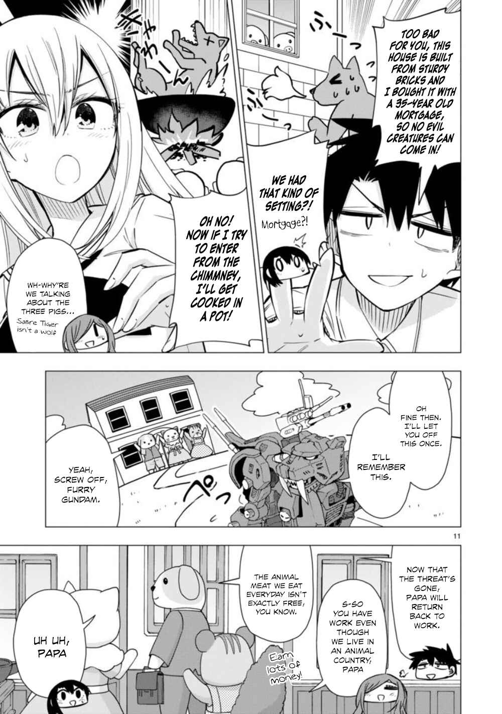 Page 11 Chapter 12 Bandai Kaname wa Asobitai