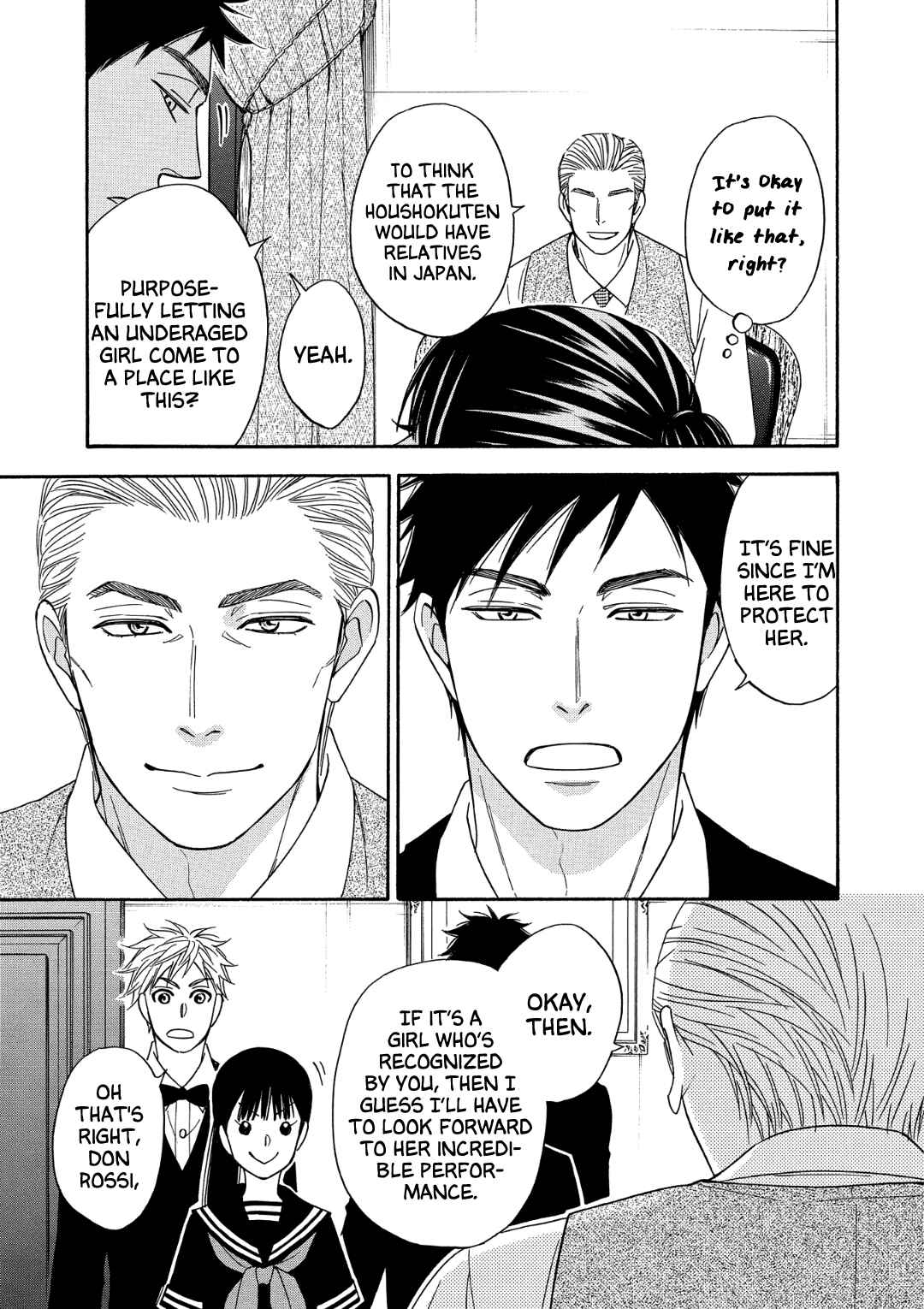 Page 39 Chapter 6 Nettai Deracine Houshokuten