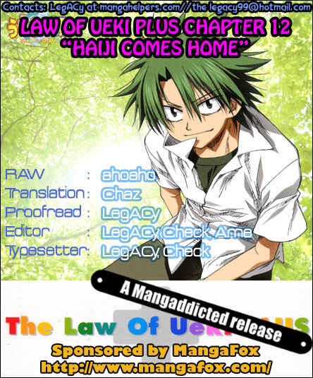 Page 20 Chapter 12 The Law of Ueki Plus