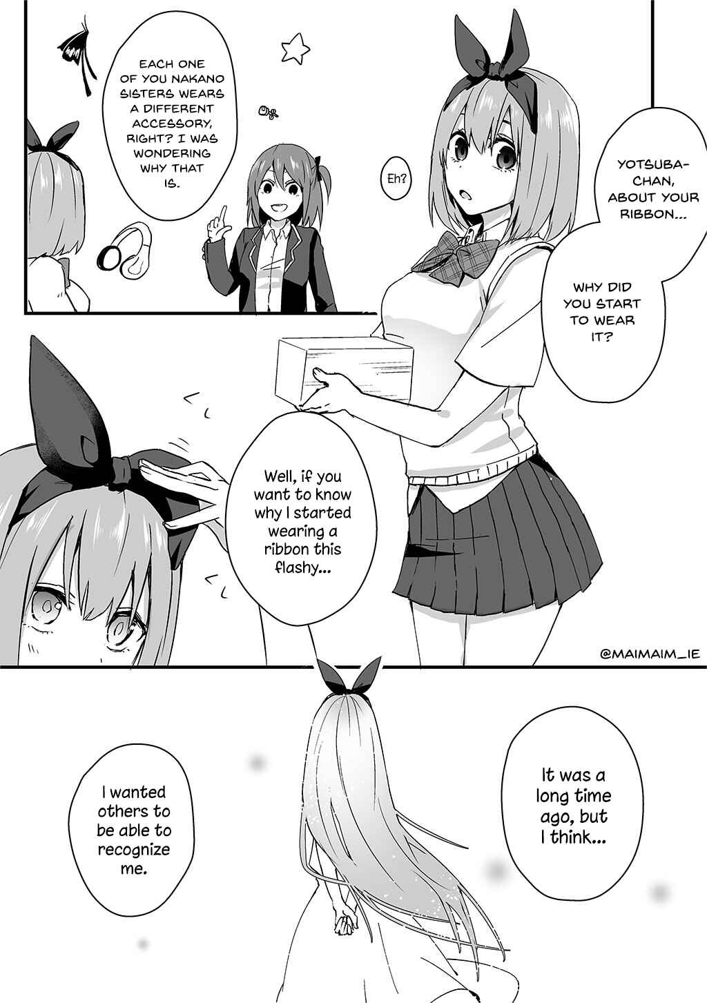 Page 1 Chapter Unknown_c832 5Toubun no Hanayome - Ribbon (Doujinshi)