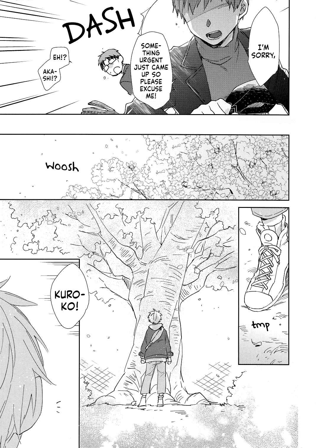 Page 5 Chapter Unknown_0af1 Kuroko no Basket - Sakurasaku Jinx (Doujinshi)
