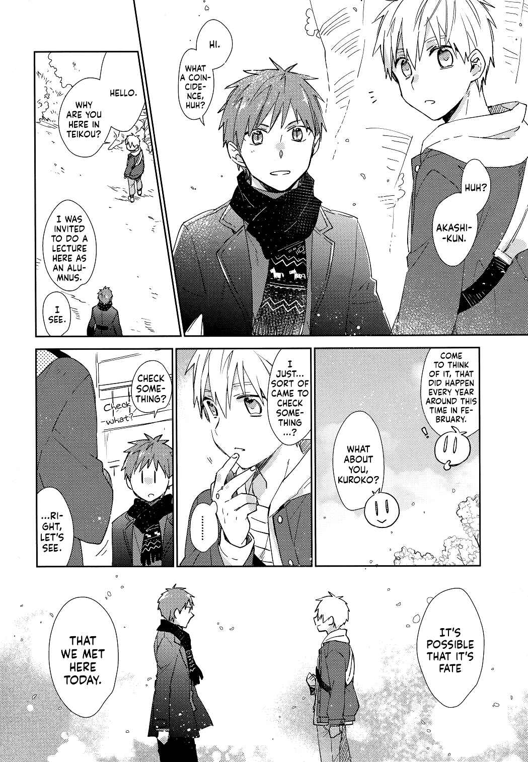 Page 6 Chapter Unknown_0af1 Kuroko no Basket - Sakurasaku Jinx (Doujinshi)