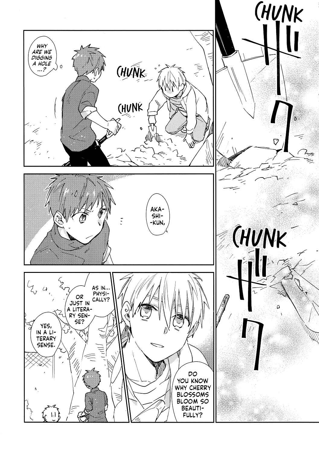 Page 8 Chapter Unknown_0af1 Kuroko no Basket - Sakurasaku Jinx (Doujinshi)
