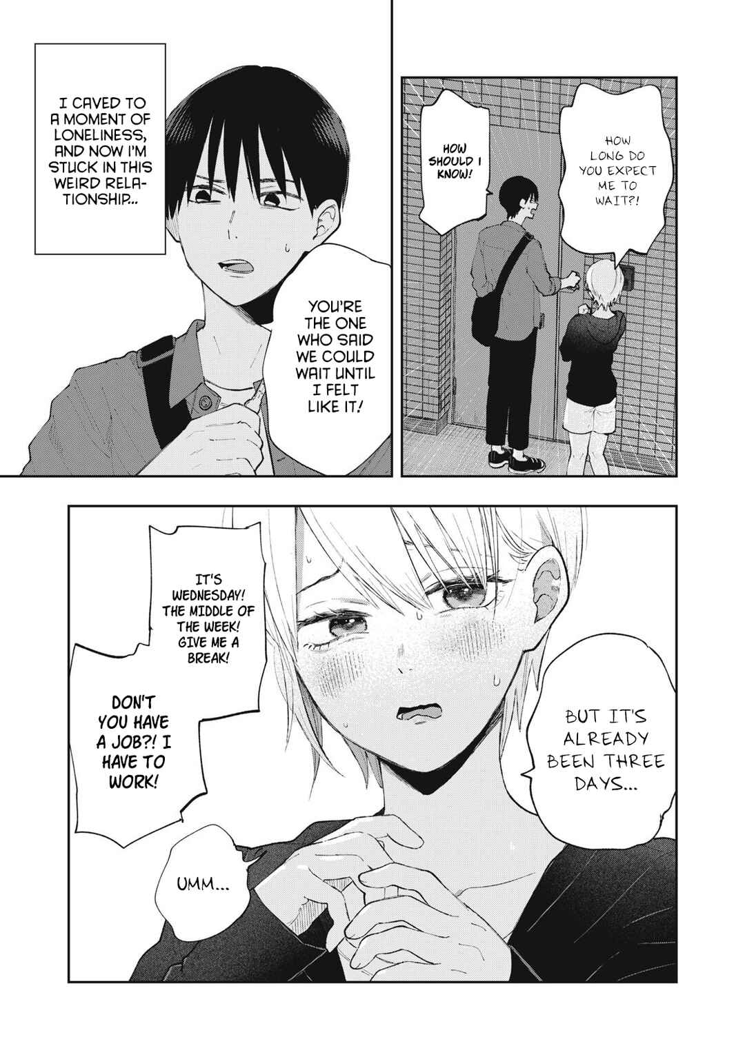 Page 5 Chapter 2 Solo-fessional: Solo Katsu Danshi to Bocchi Joshi no Koubousen