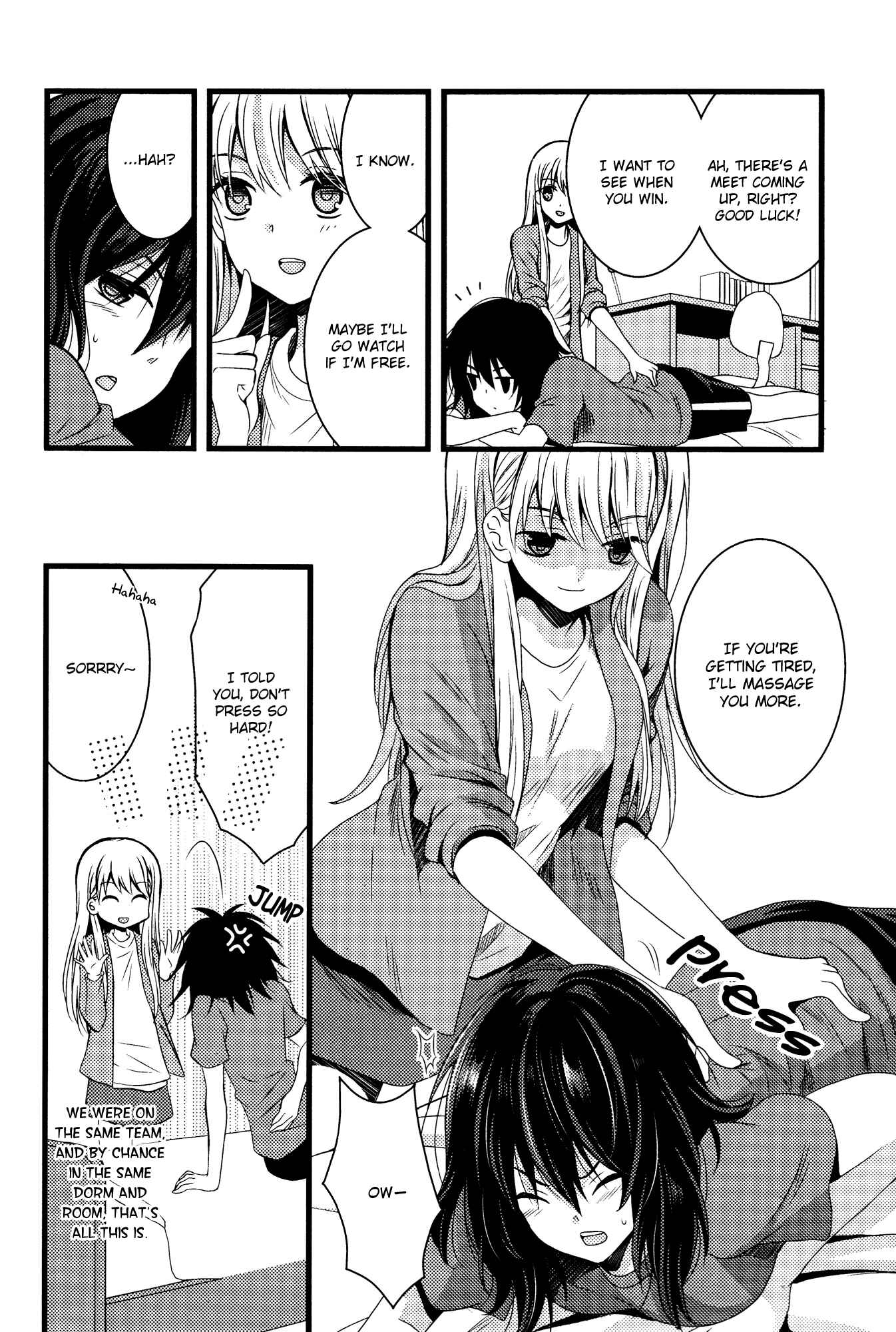 Page 21 Chapter 3.5 Oya ga Urusai node Kouhai (♀) to Gisou Kekkon Shitemita
