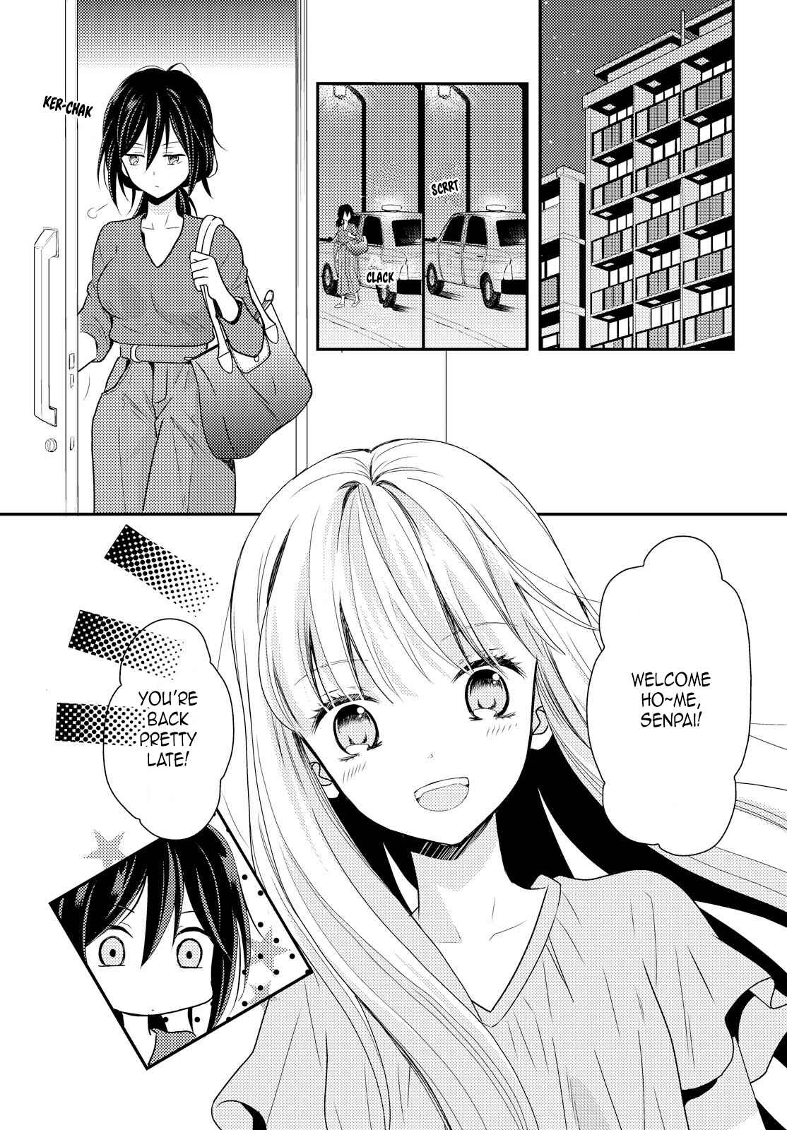 Page 8 Chapter 2 Oya ga Urusai node Kouhai (♀) to Gisou Kekkon Shitemita