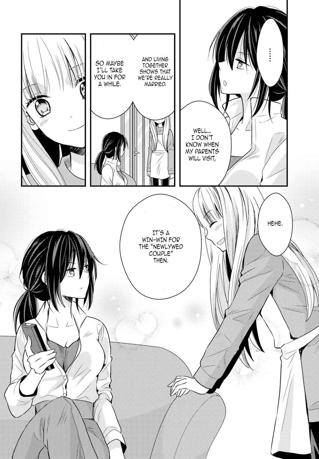 Page 18 Chapter 1 Oya ga Urusai node Kouhai (♀) to Gisou Kekkon Shitemita