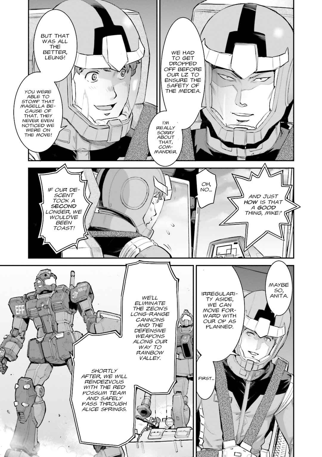 Page 11 Chapter 2 Mobile Suit Gundam Ground Zero - Rise from the Ashes