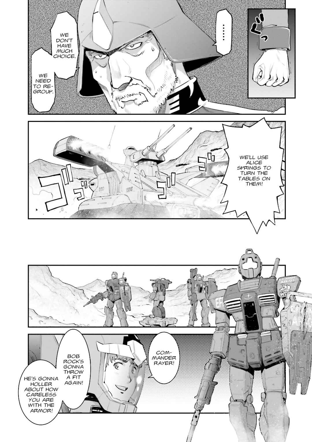 Page 33 Chapter 2 Mobile Suit Gundam Ground Zero - Rise from the Ashes