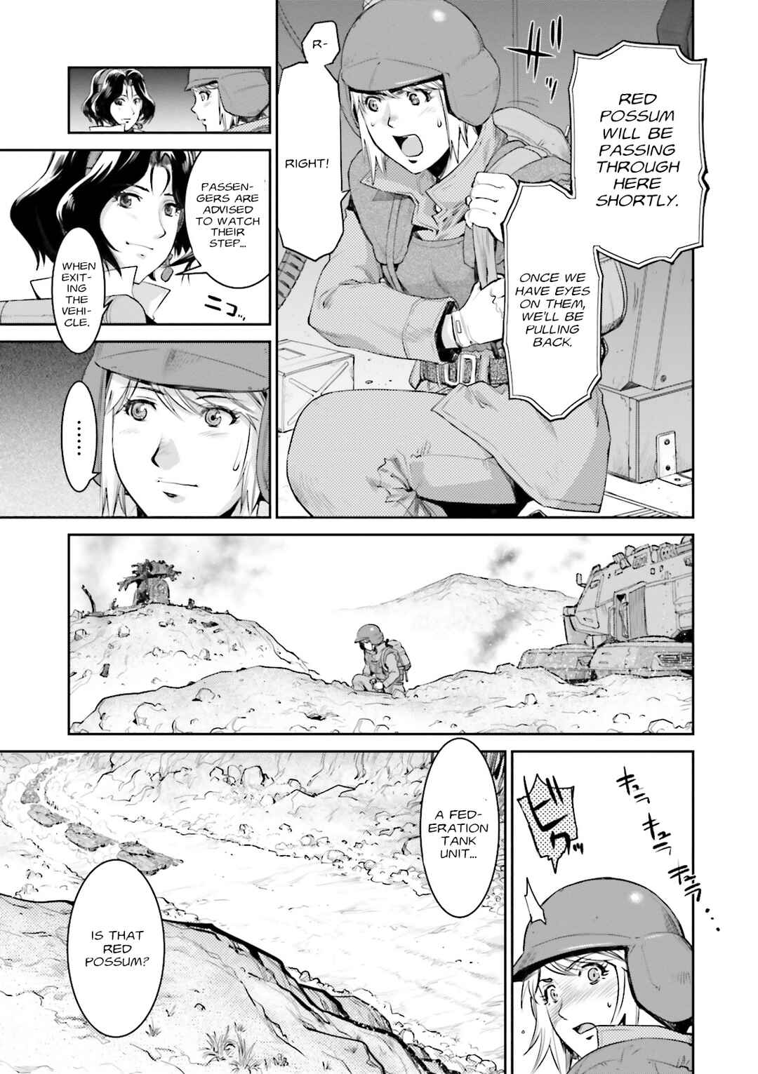 Page 35 Chapter 2 Mobile Suit Gundam Ground Zero - Rise from the Ashes