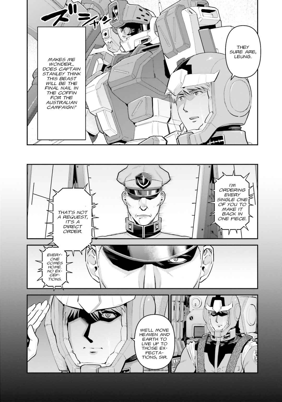 Page 21 Chapter 17 Mobile Suit Gundam Ground Zero - Rise from the Ashes