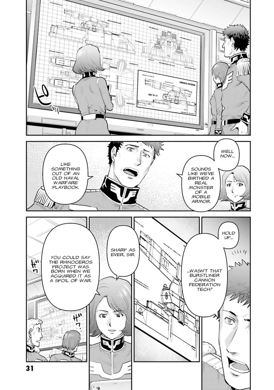 Page 31 Chapter 17 Mobile Suit Gundam Ground Zero - Rise from the Ashes