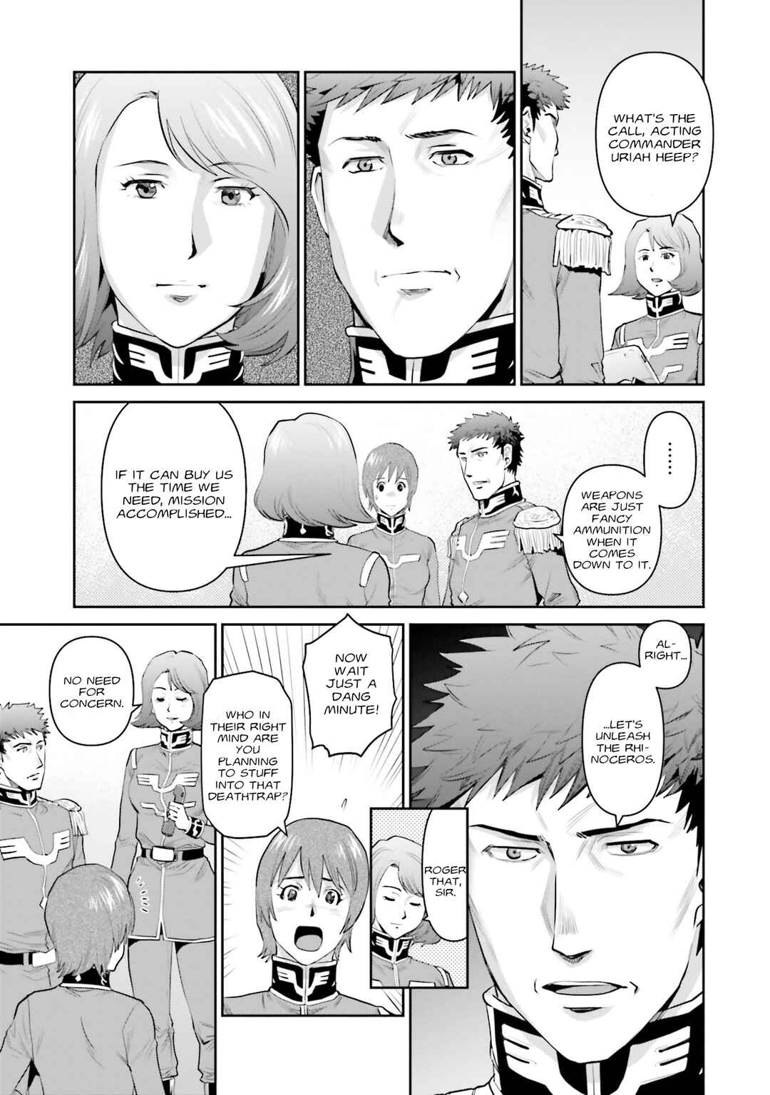 Page 33 Chapter 17 Mobile Suit Gundam Ground Zero - Rise from the Ashes