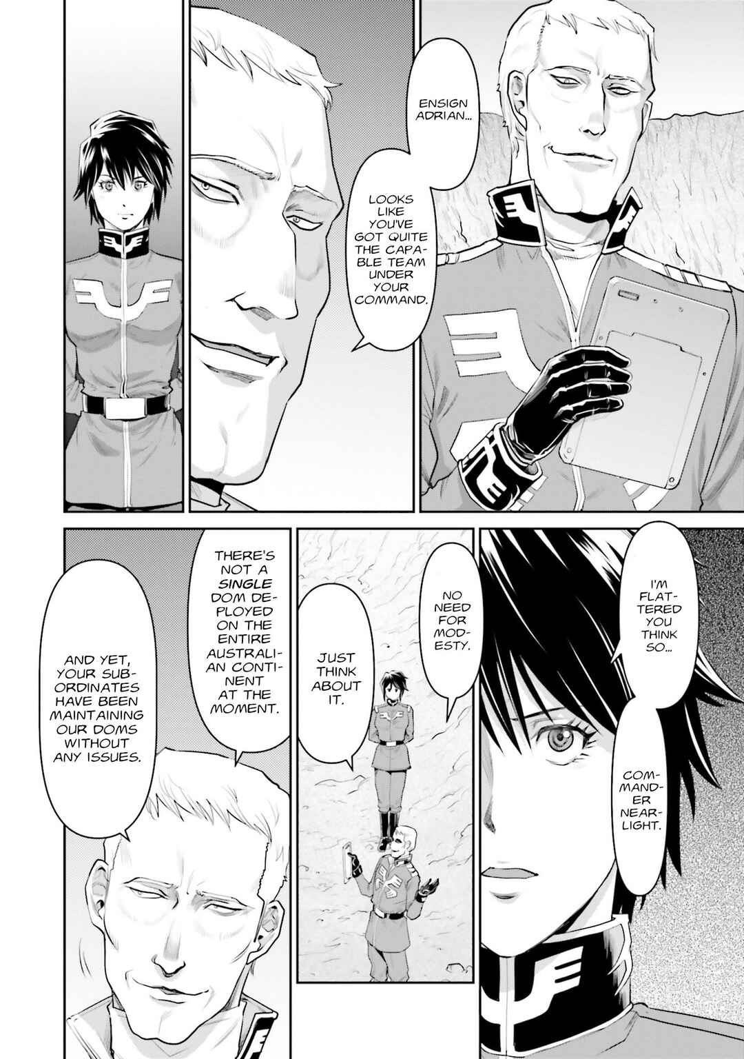 Page 14 Chapter 11 Mobile Suit Gundam Ground Zero - Rise from the Ashes