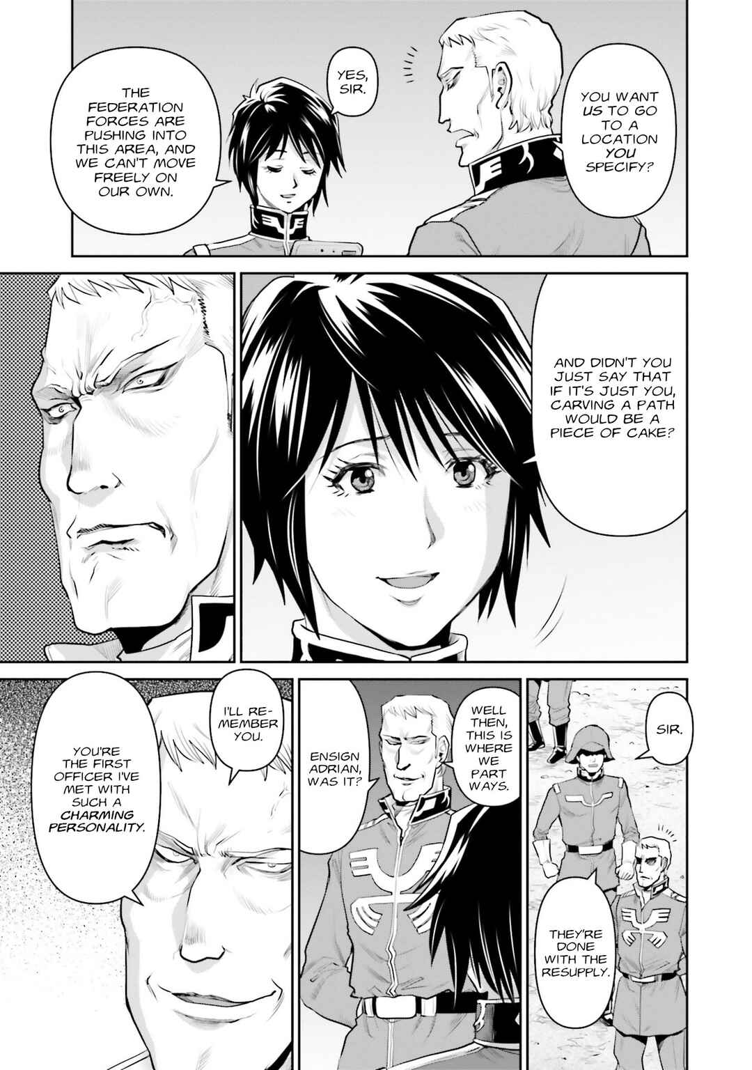 Page 17 Chapter 11 Mobile Suit Gundam Ground Zero - Rise from the Ashes