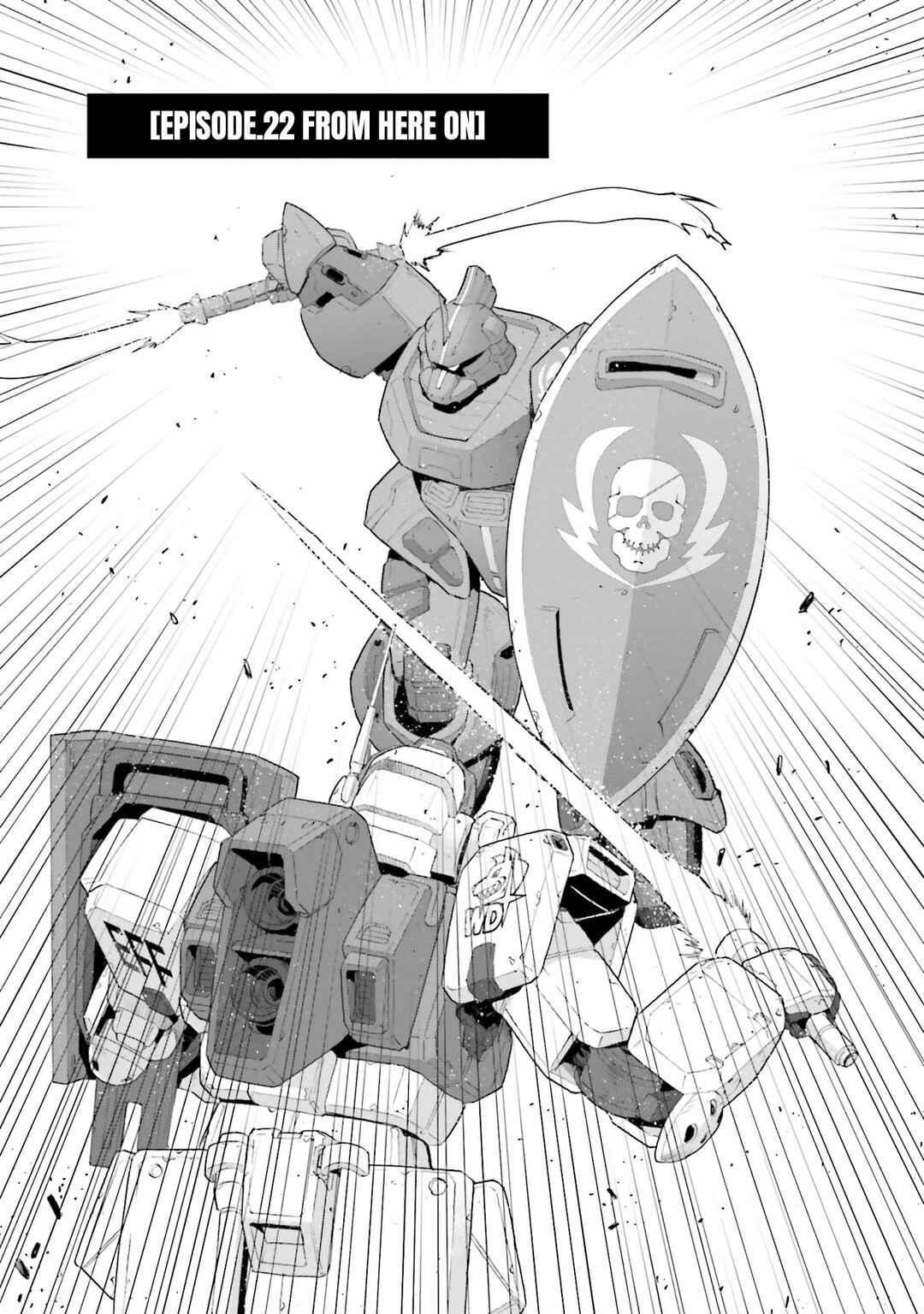 Page 1 Chapter 22 Mobile Suit Gundam Ground Zero - Rise from the Ashes