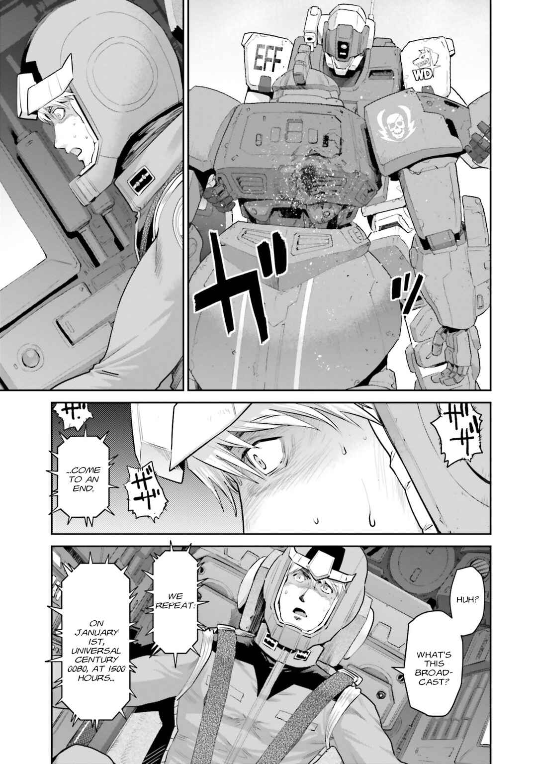 Page 7 Chapter 22 Mobile Suit Gundam Ground Zero - Rise from the Ashes