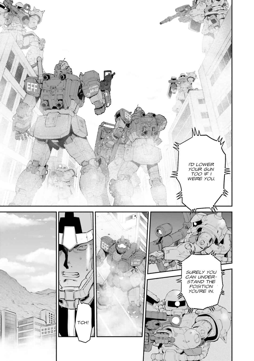 Page 21 Chapter 5 Mobile Suit Gundam Ground Zero - Rise from the Ashes
