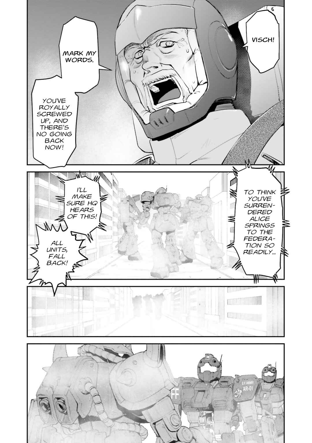 Page 34 Chapter 5 Mobile Suit Gundam Ground Zero - Rise from the Ashes
