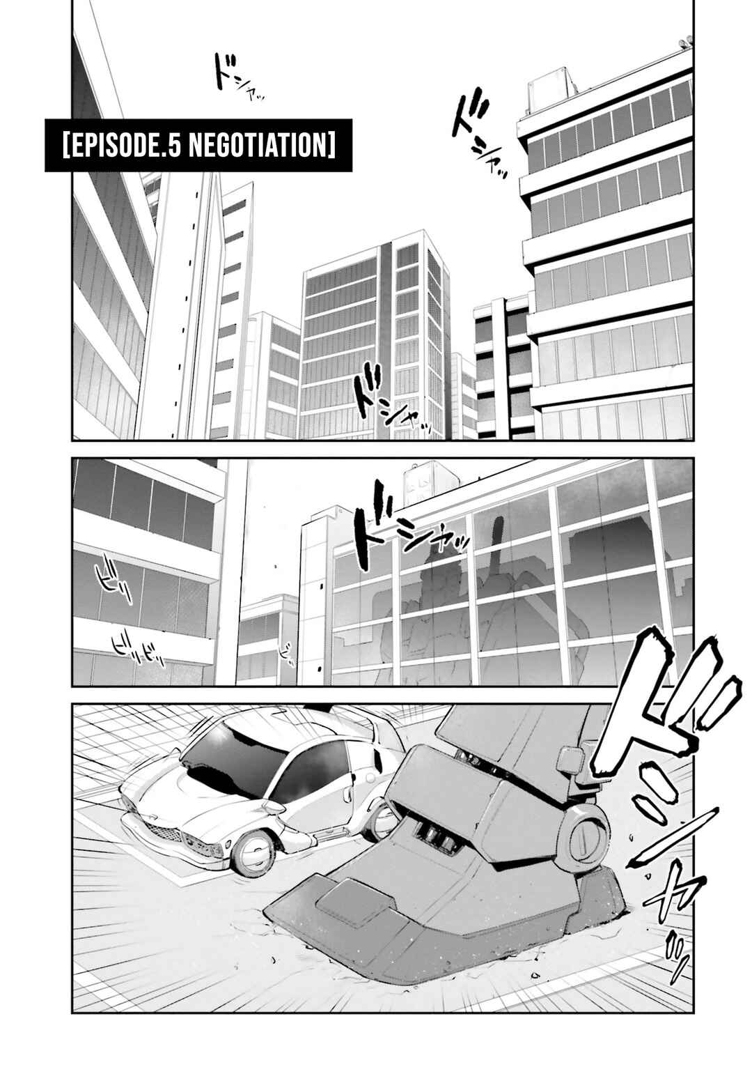 Page 4 Chapter 5 Mobile Suit Gundam Ground Zero - Rise from the Ashes
