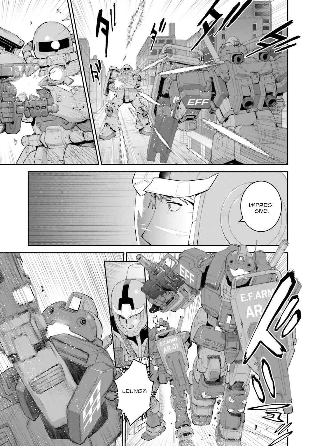 Page 9 Chapter 5 Mobile Suit Gundam Ground Zero - Rise from the Ashes
