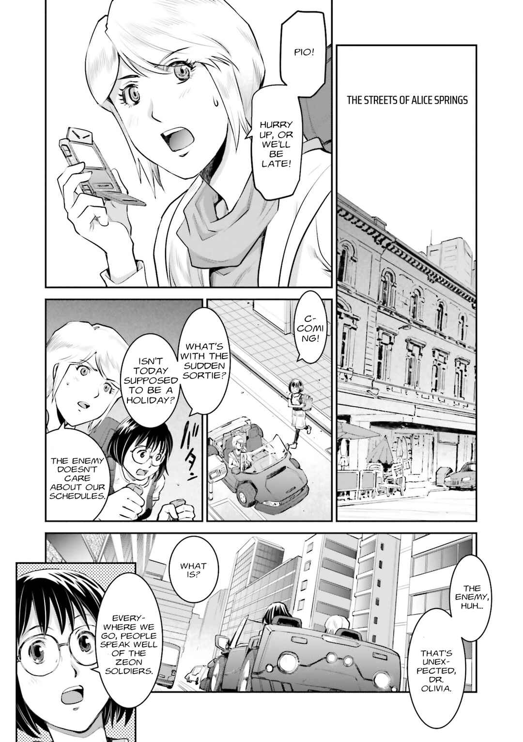 Page 5 Chapter 6 Mobile Suit Gundam Ground Zero - Rise from the Ashes