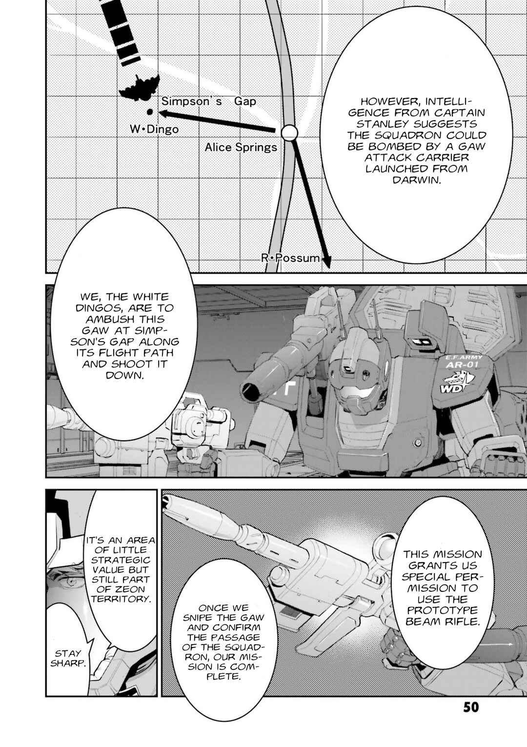 Page 9 Chapter 6 Mobile Suit Gundam Ground Zero - Rise from the Ashes