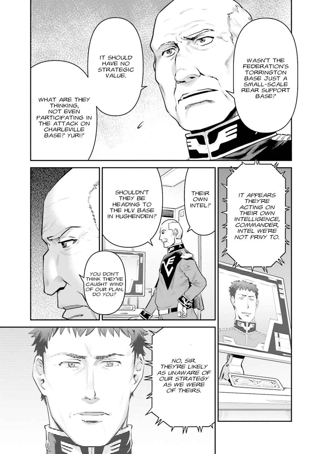 Page 13 Chapter 12 Mobile Suit Gundam Ground Zero - Rise from the Ashes