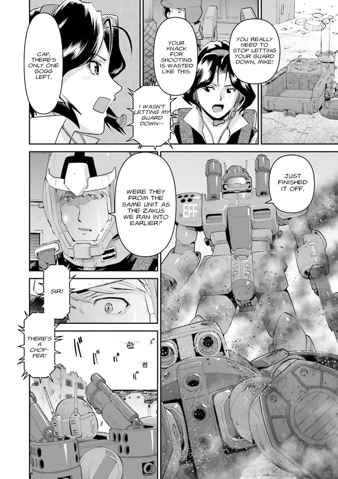 Page 12 Chapter 10 Mobile Suit Gundam Ground Zero - Rise from the Ashes