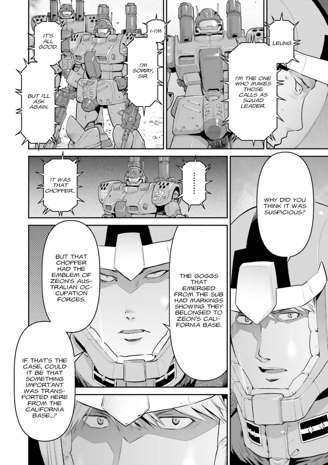 Page 16 Chapter 10 Mobile Suit Gundam Ground Zero - Rise from the Ashes