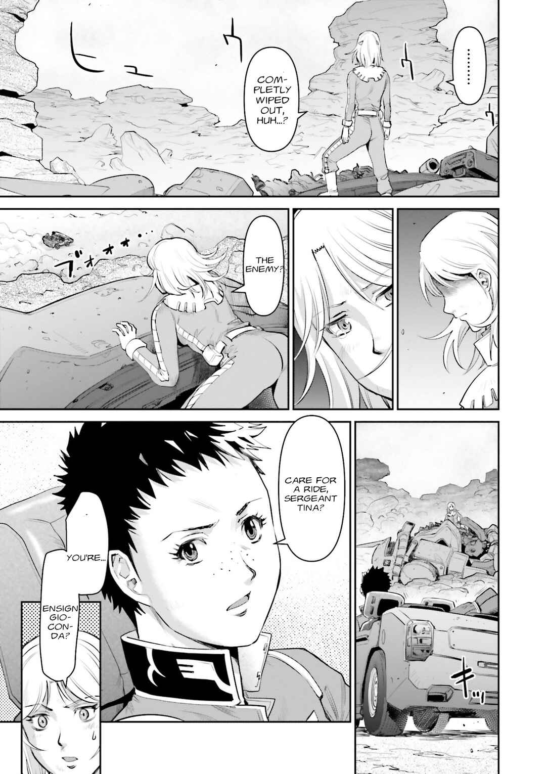 Page 21 Chapter 10 Mobile Suit Gundam Ground Zero - Rise from the Ashes