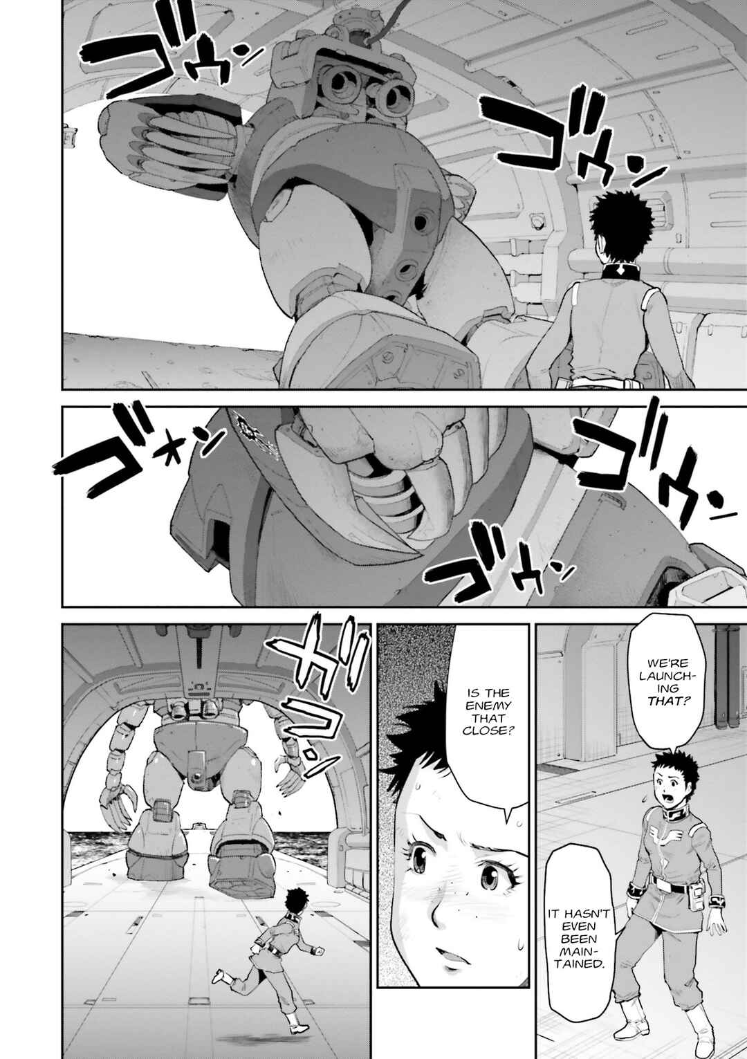 Page 4 Chapter 10 Mobile Suit Gundam Ground Zero - Rise from the Ashes
