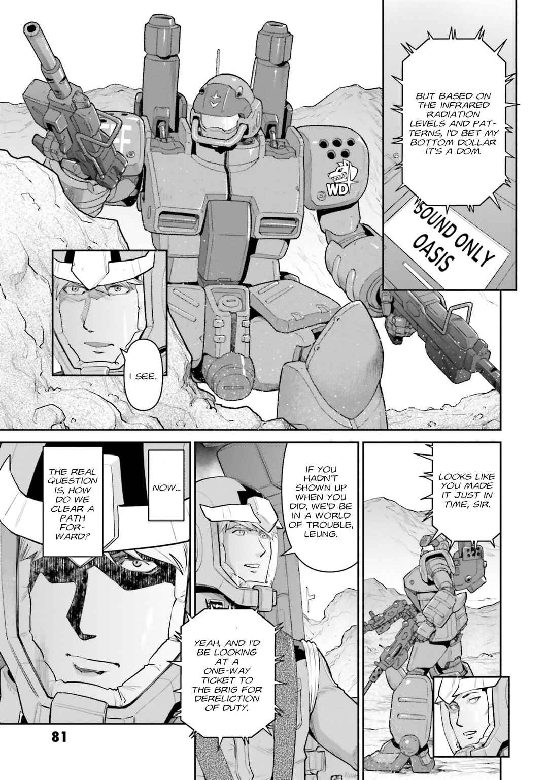 Page 15 Chapter 13 Mobile Suit Gundam Ground Zero - Rise from the Ashes