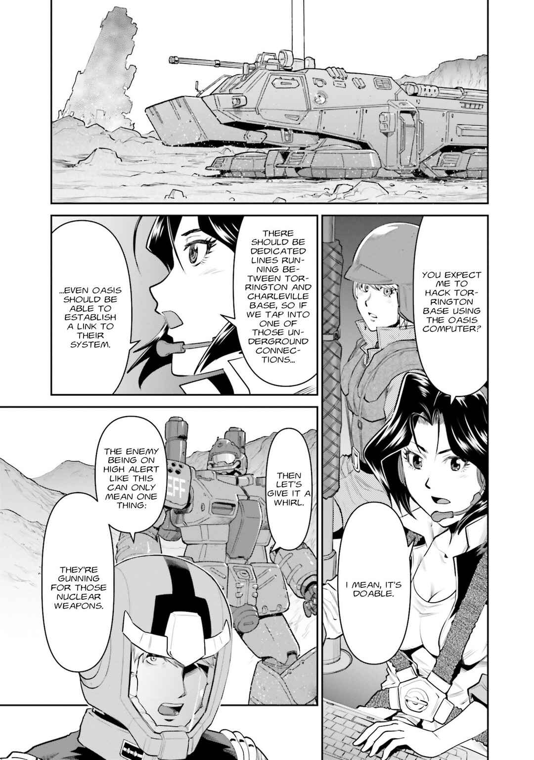Page 17 Chapter 13 Mobile Suit Gundam Ground Zero - Rise from the Ashes