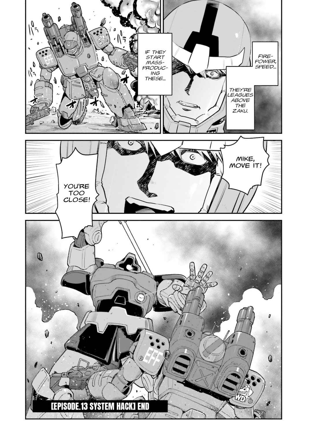 Page 32 Chapter 13 Mobile Suit Gundam Ground Zero - Rise from the Ashes