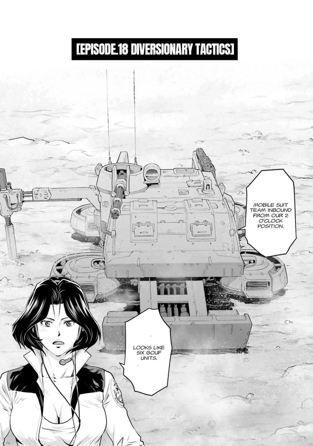 Page 1 Chapter 18 Mobile Suit Gundam Ground Zero - Rise from the Ashes