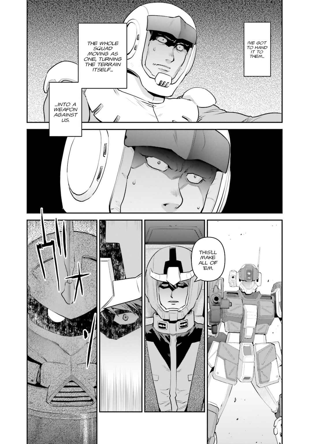 Page 14 Chapter 18 Mobile Suit Gundam Ground Zero - Rise from the Ashes