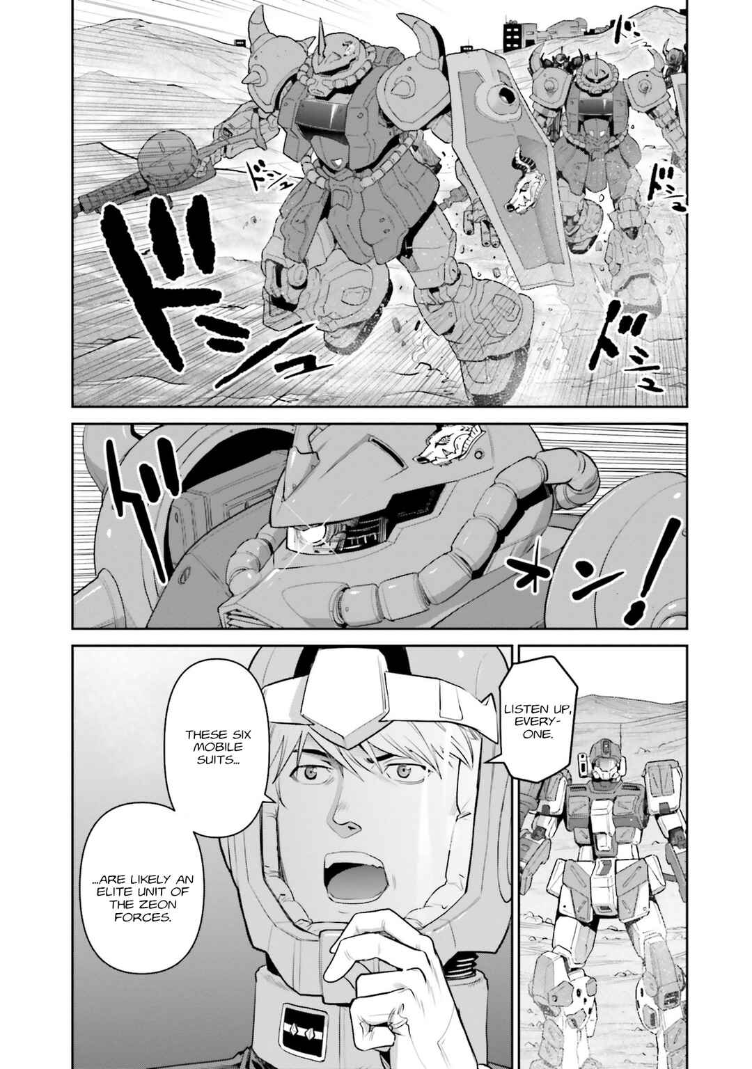 Page 3 Chapter 18 Mobile Suit Gundam Ground Zero - Rise from the Ashes