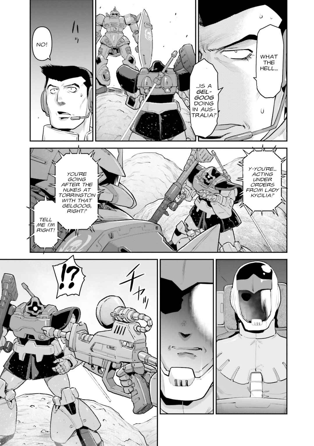 Page 15 Chapter 14 Mobile Suit Gundam Ground Zero - Rise from the Ashes