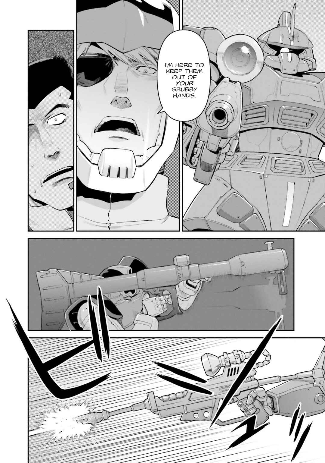 Page 16 Chapter 14 Mobile Suit Gundam Ground Zero - Rise from the Ashes