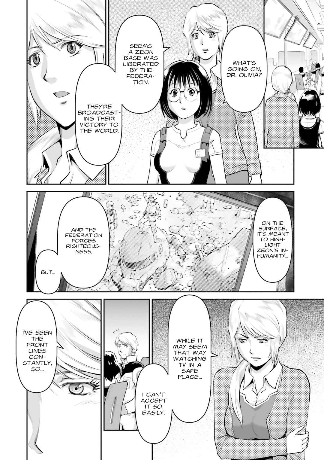 Page 13 Chapter 9 Mobile Suit Gundam Ground Zero - Rise from the Ashes