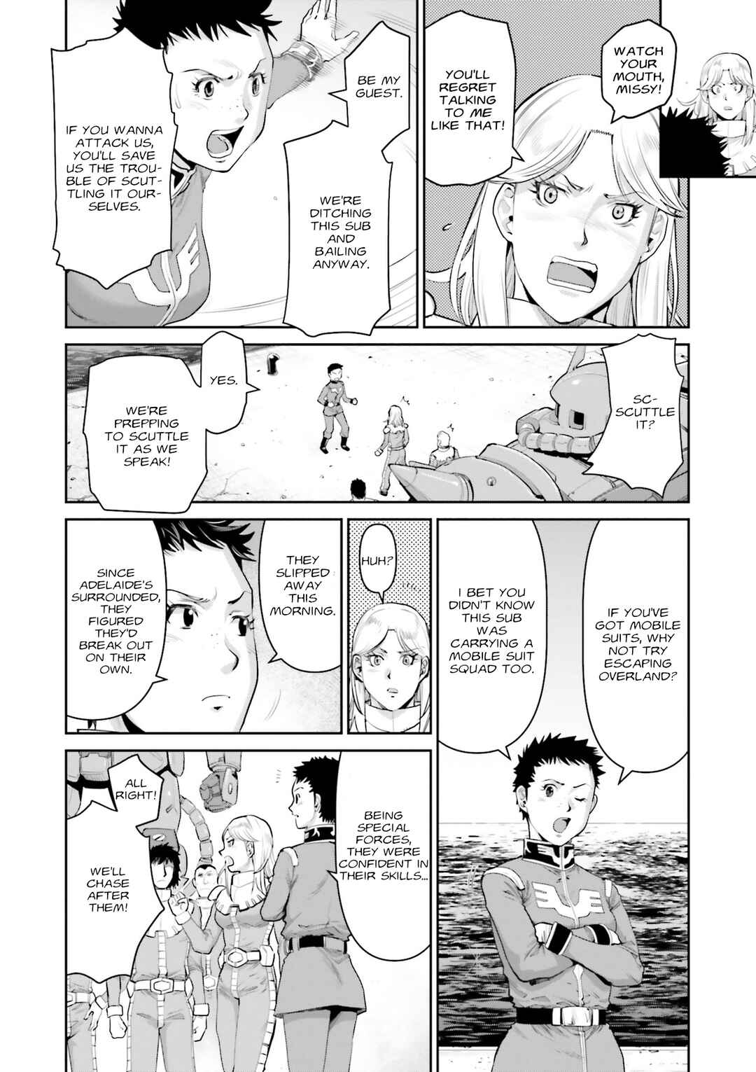 Page 21 Chapter 9 Mobile Suit Gundam Ground Zero - Rise from the Ashes