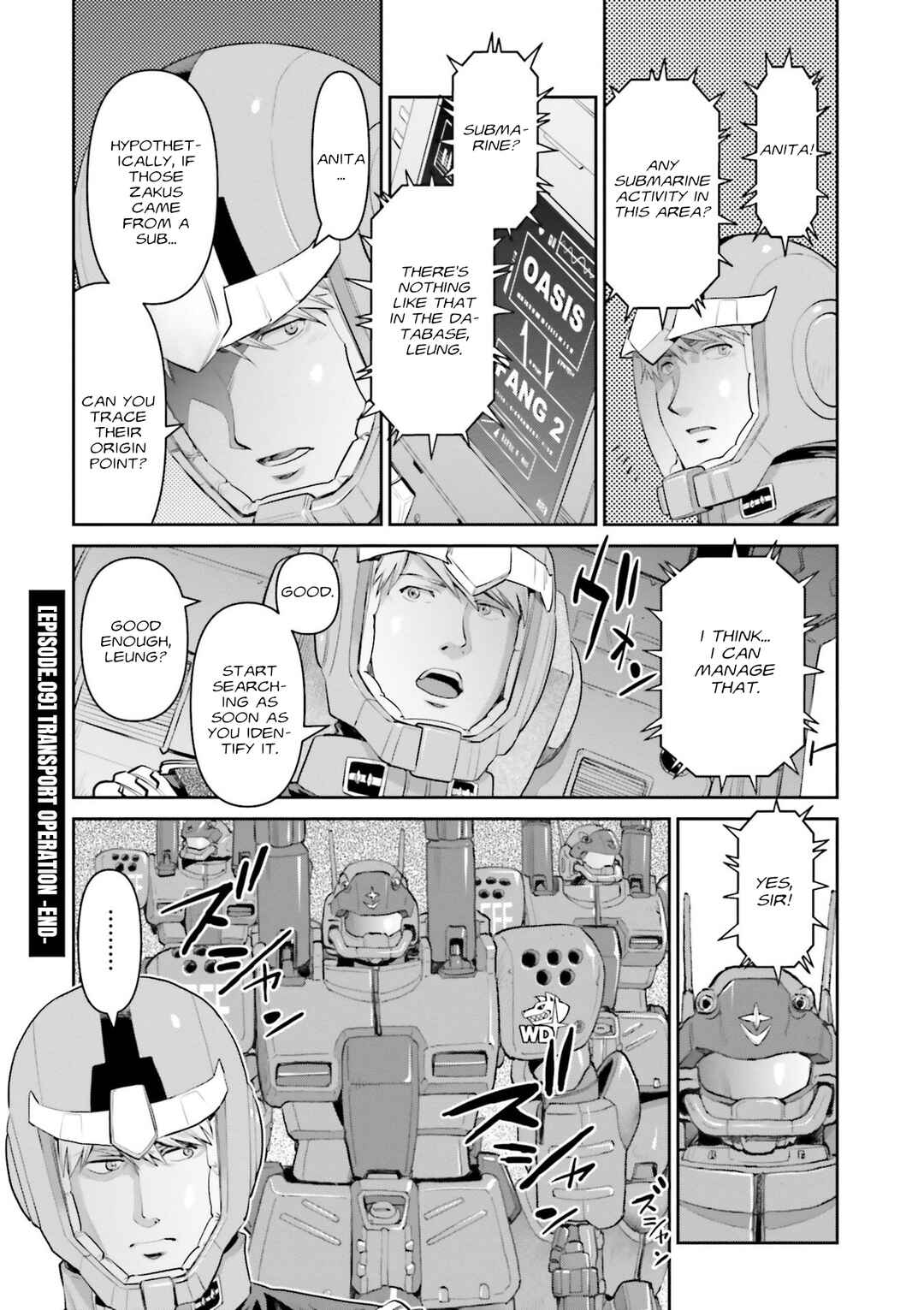 Page 33 Chapter 9 Mobile Suit Gundam Ground Zero - Rise from the Ashes