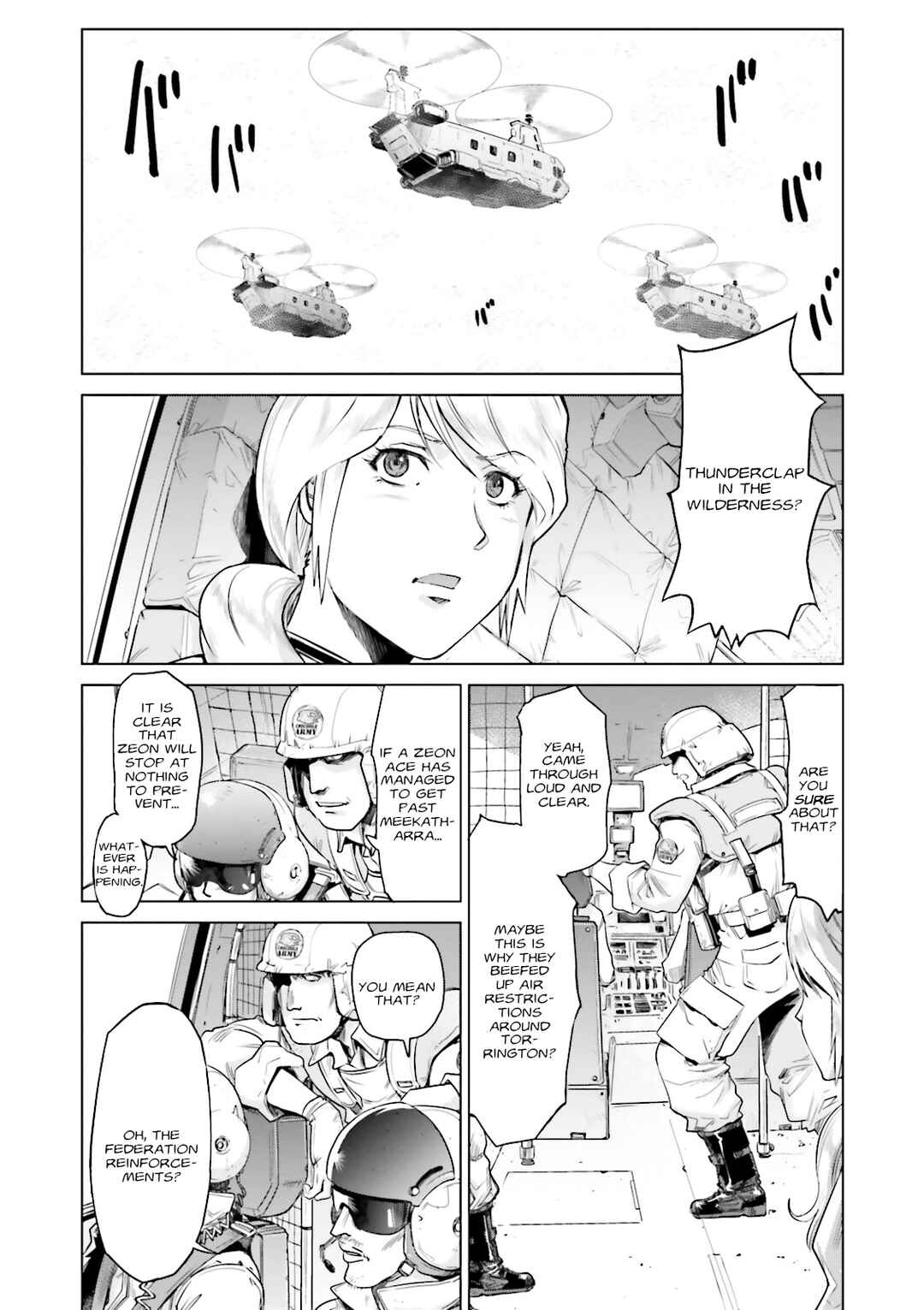 Page 18 Chapter 0 Mobile Suit Gundam Ground Zero - Rise from the Ashes