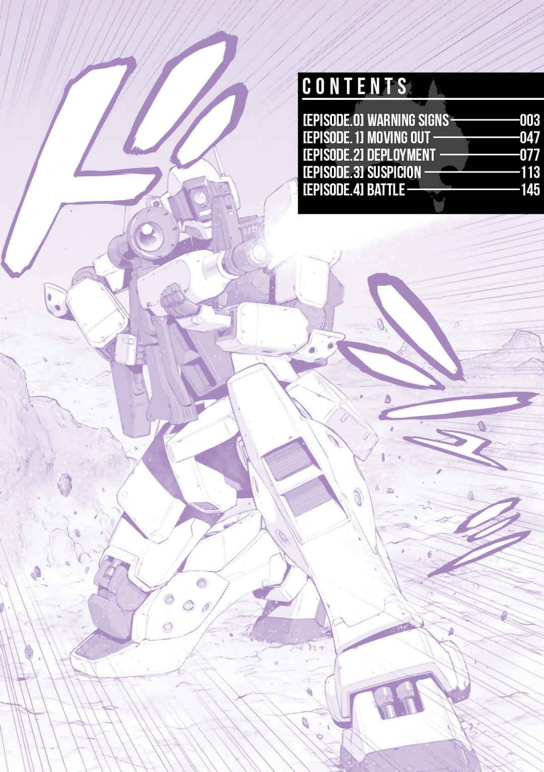 Page 4 Chapter 0 Mobile Suit Gundam Ground Zero - Rise from the Ashes