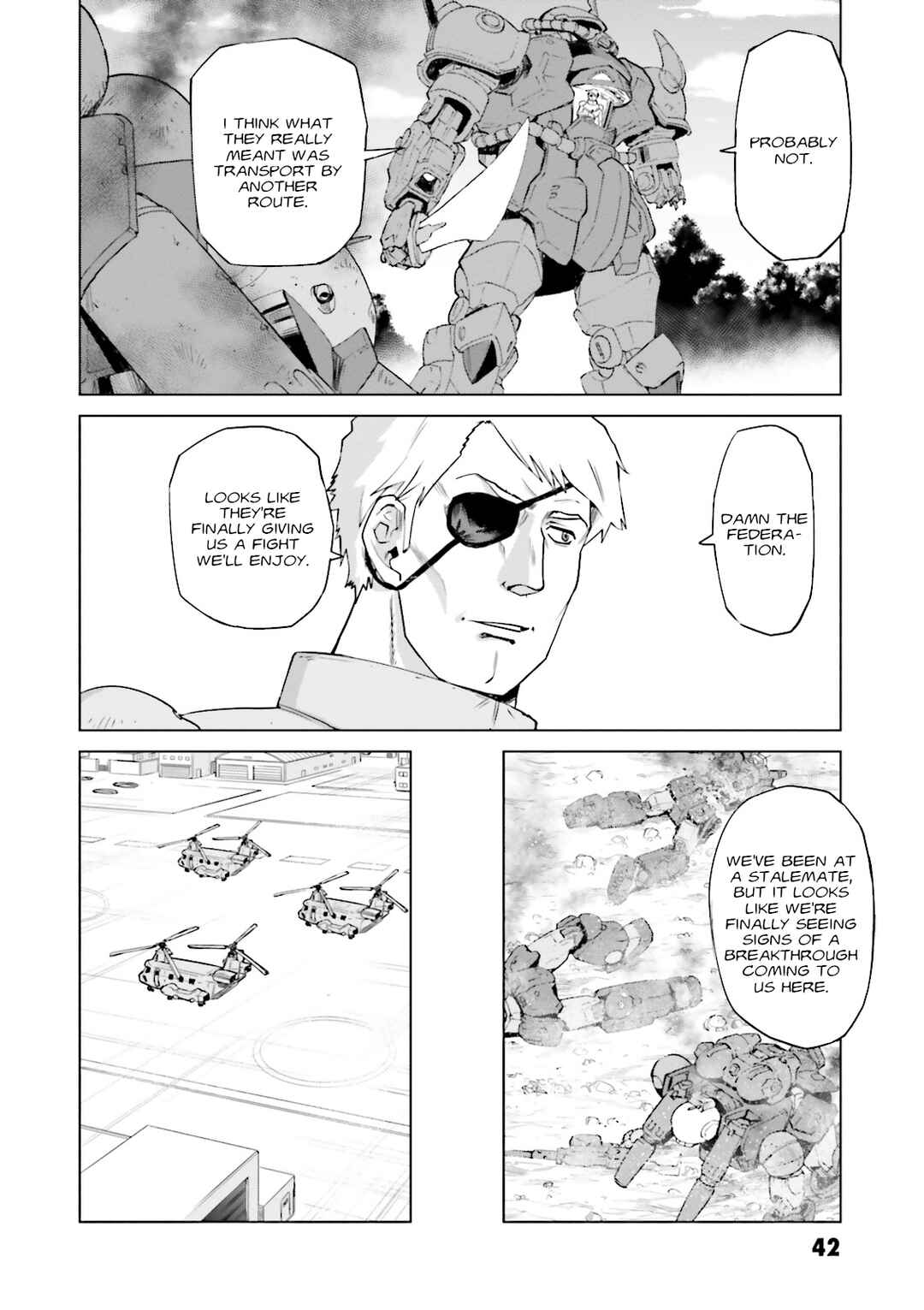 Page 43 Chapter 0 Mobile Suit Gundam Ground Zero - Rise from the Ashes