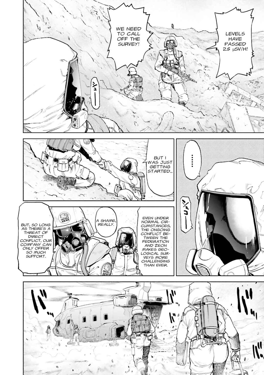 Page 6 Chapter 0 Mobile Suit Gundam Ground Zero - Rise from the Ashes
