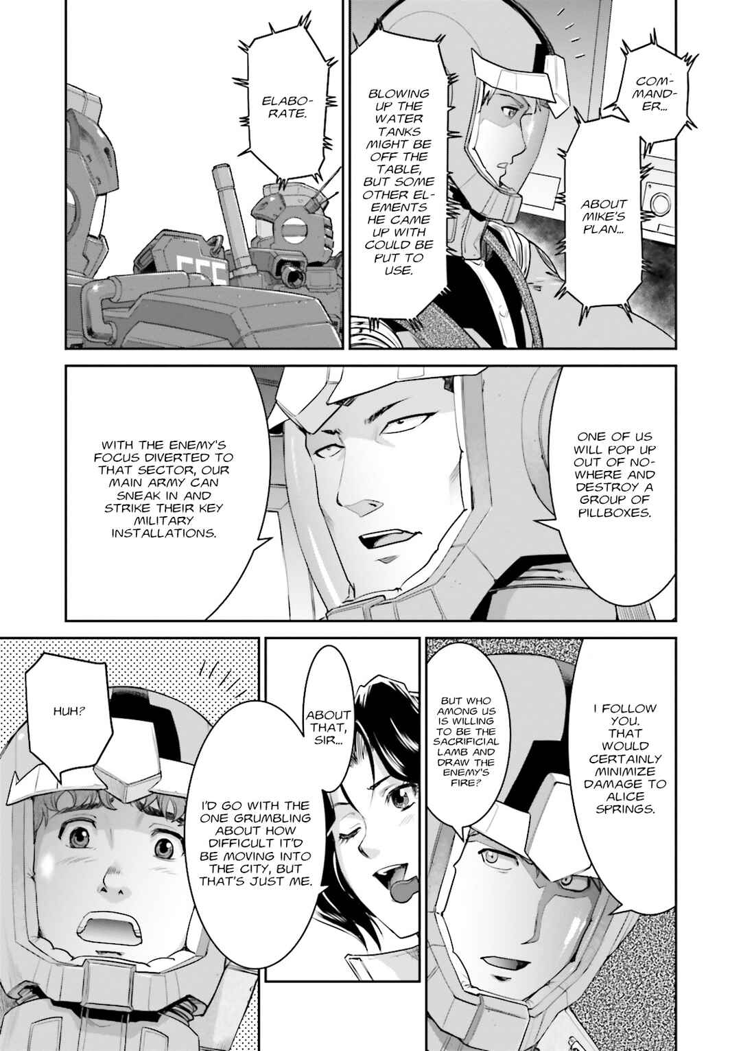 Page 17 Chapter 4 Mobile Suit Gundam Ground Zero - Rise from the Ashes